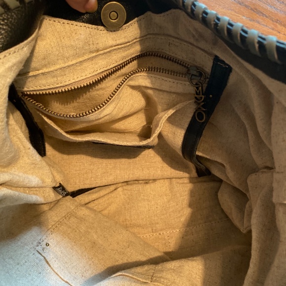 Camila Alves Muxo Genuine Leather Shoulder Bag w/ Leather Fringe Accents - Picture 12 of 14